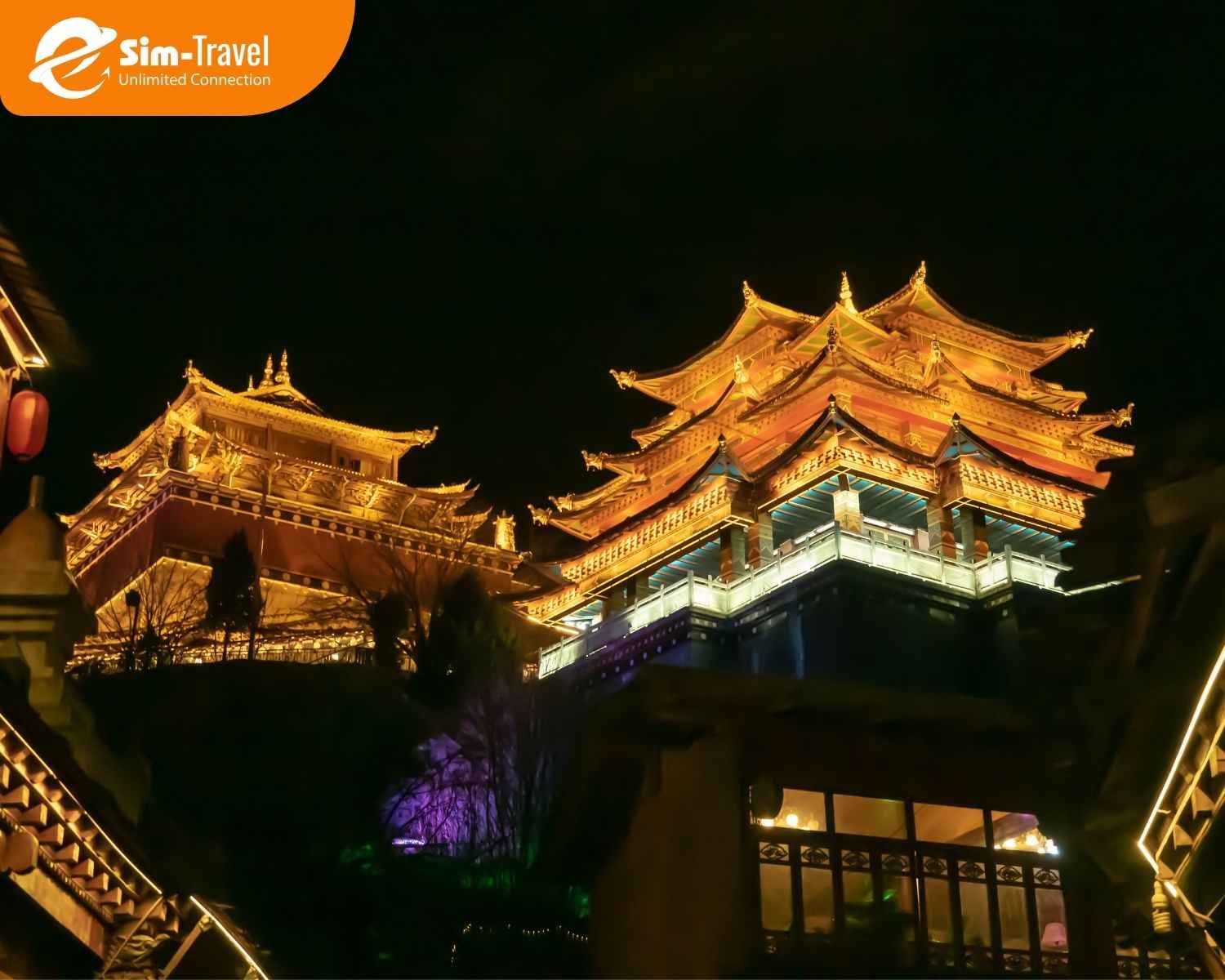 Buổi tối ở Shangri-La kh&ocirc;ng kh&iacute; hơi se lạnh&nbsp;