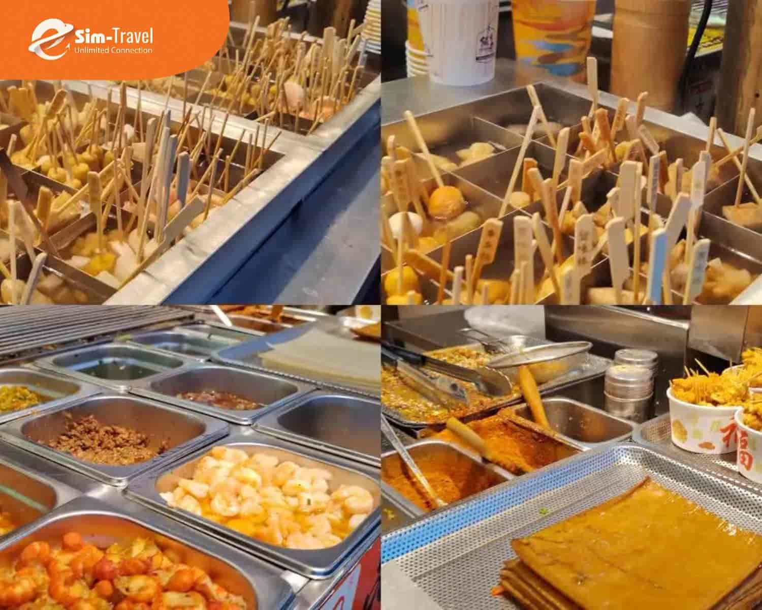 Thưởng thức ẩm thực đường phố Thành Đô