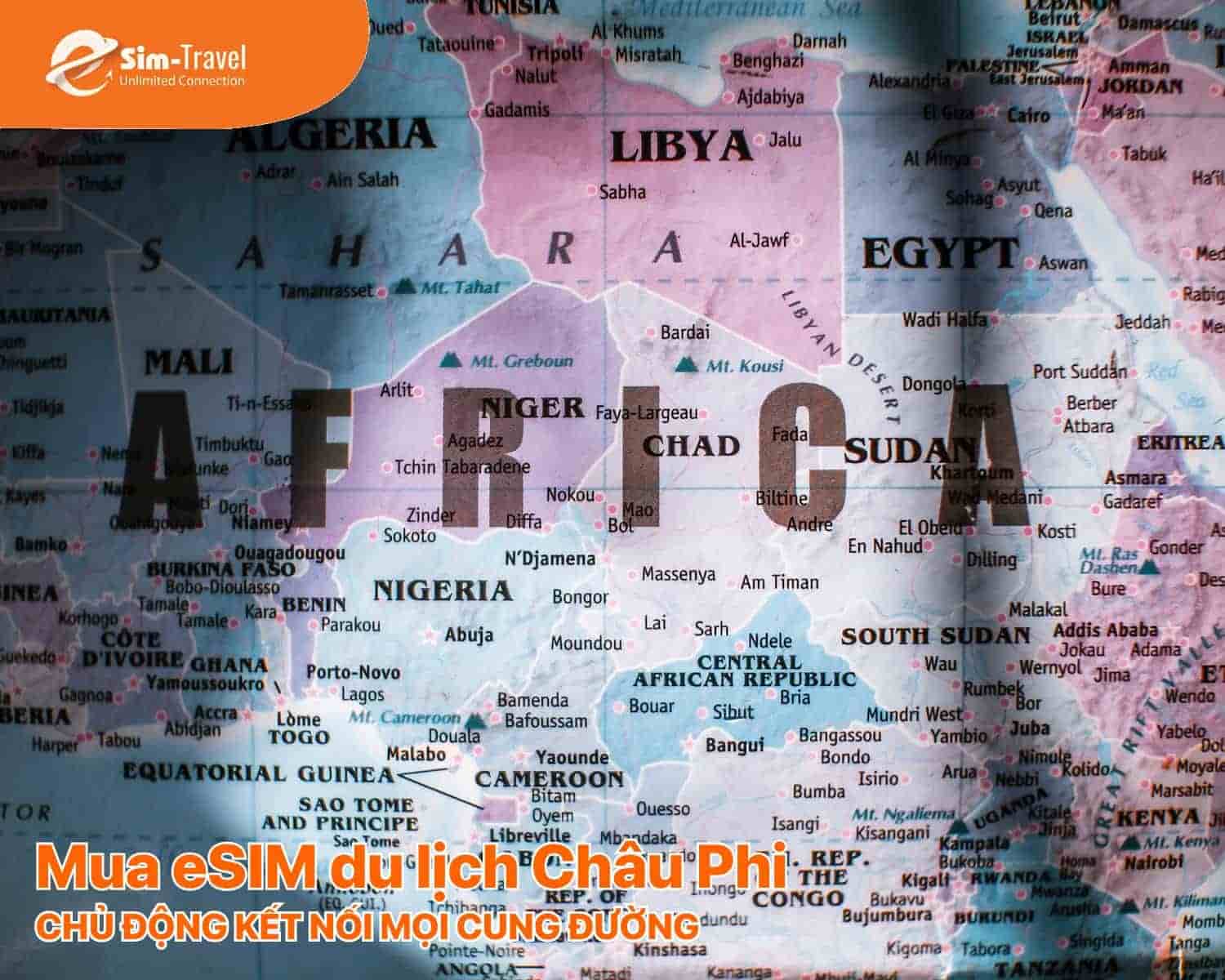 Chủ động kết nối mọi cung đường, từ Ai Cập đến Nam Phi, thuận tiện tuyệt đối.