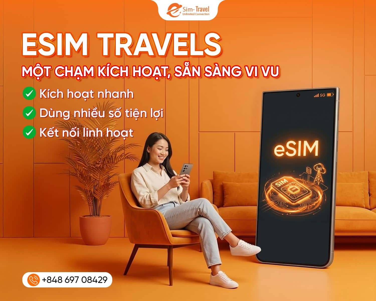 ESIM TRAVELS cung cấp hệ thống gói cước linh hoạt tối ưu cho mọi lịch trình du lịch hoặc công tác dài ngày.