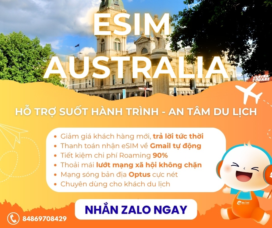 Mua eSIM đi &Uacute;c v&agrave; cảm nhận chất lượng s&oacute;ng ổn định