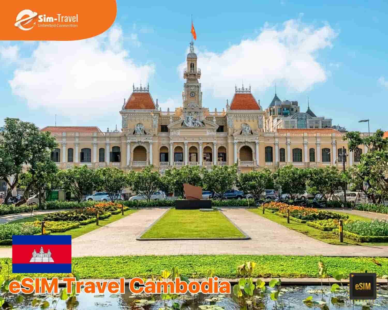 Thoải m&aacute;i lướt mạng, tra cứu bản đồ v&agrave; xử l&yacute; c&ocirc;ng việc với eSIM Cambodia, kh&ocirc;ng cần SIM vật l&yacute;.