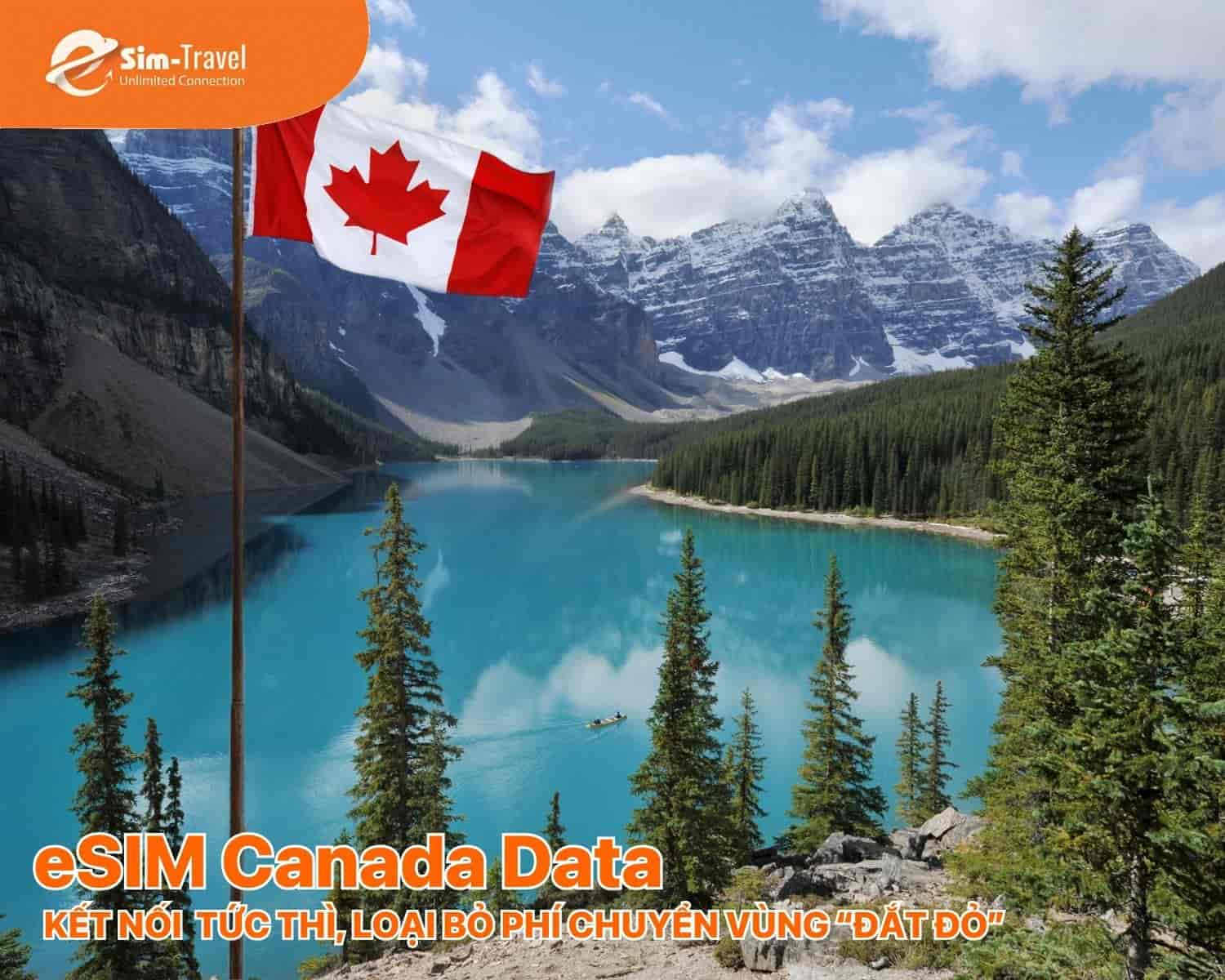 Canada eSIM data có đa dạng các gói cước, đáp ứng mọi nhu cầu sử dụng của khách hàng