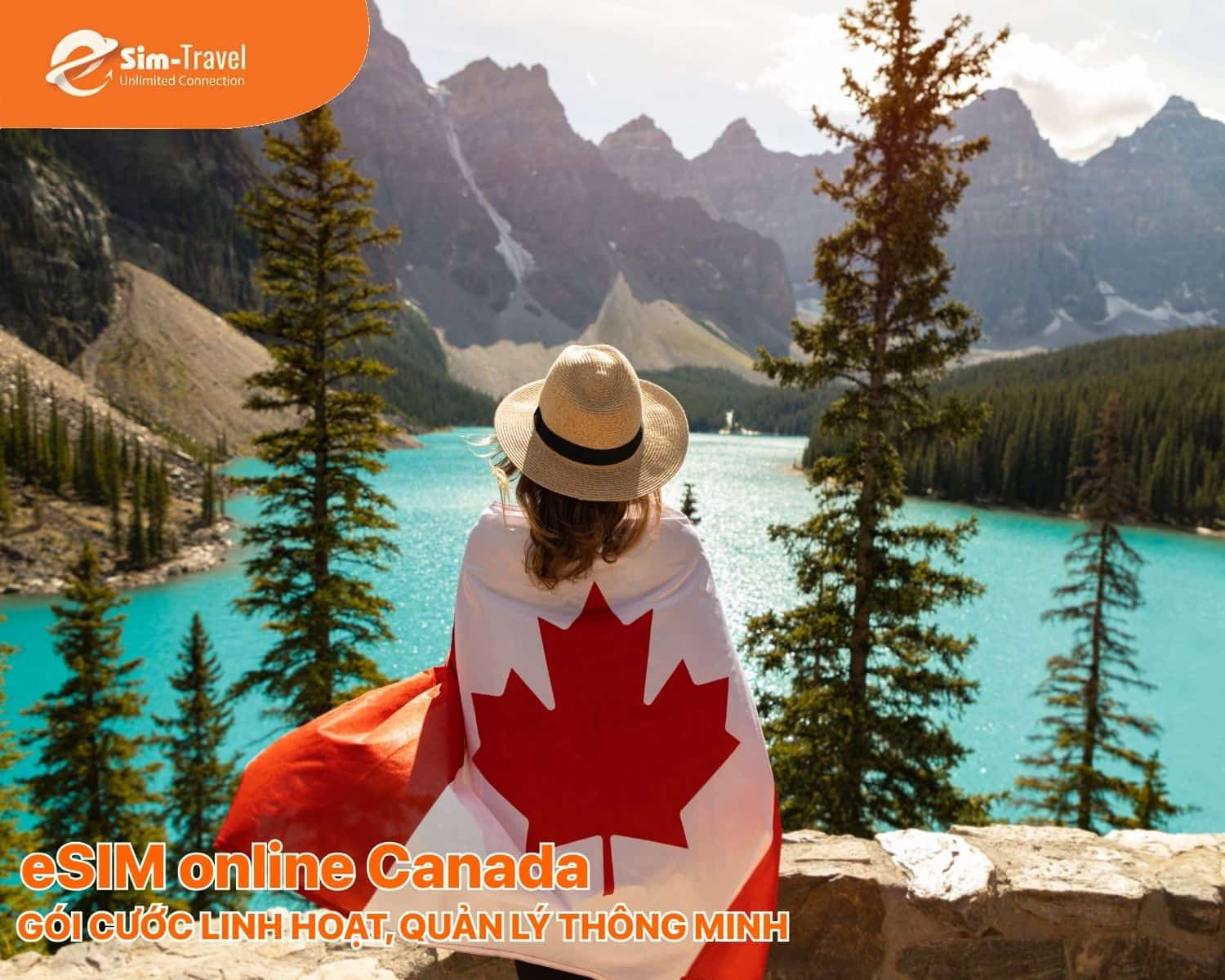 eSIM online Canada mang đến gói cước linh hoạt và quản lý dễ dàng