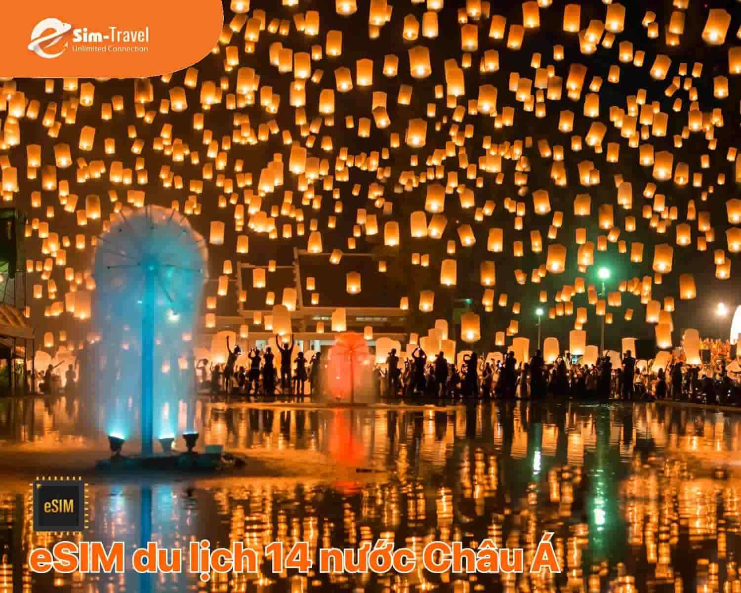 Du lịch nhiều nước ch&acirc;u &Aacute; thuận tiện hơn với eSIM 14 quốc gia