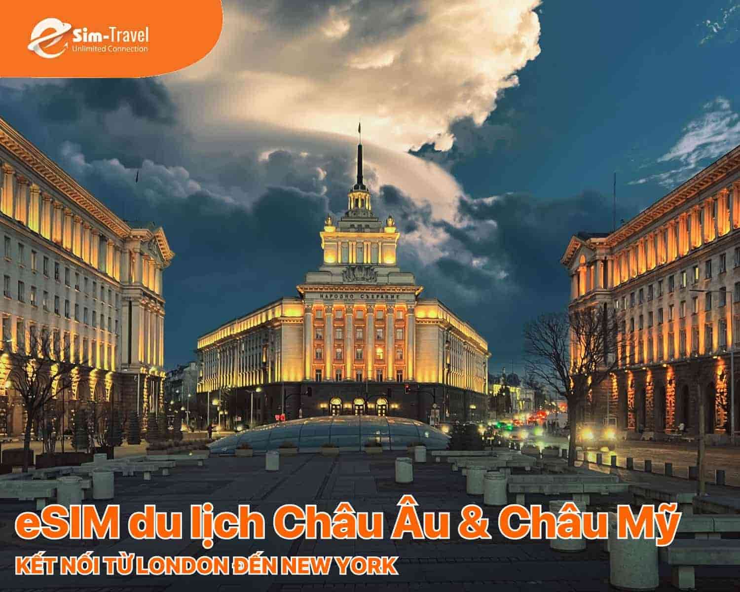 Không đổi SIM, không gián đoạn kết nối với eSIM Europe & America