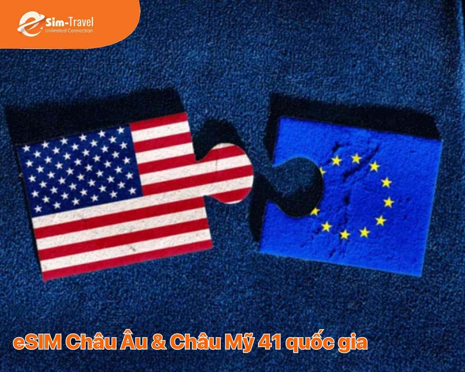 Giải đáp nhanh về eSIM 41 quốc gia Europe & Americas