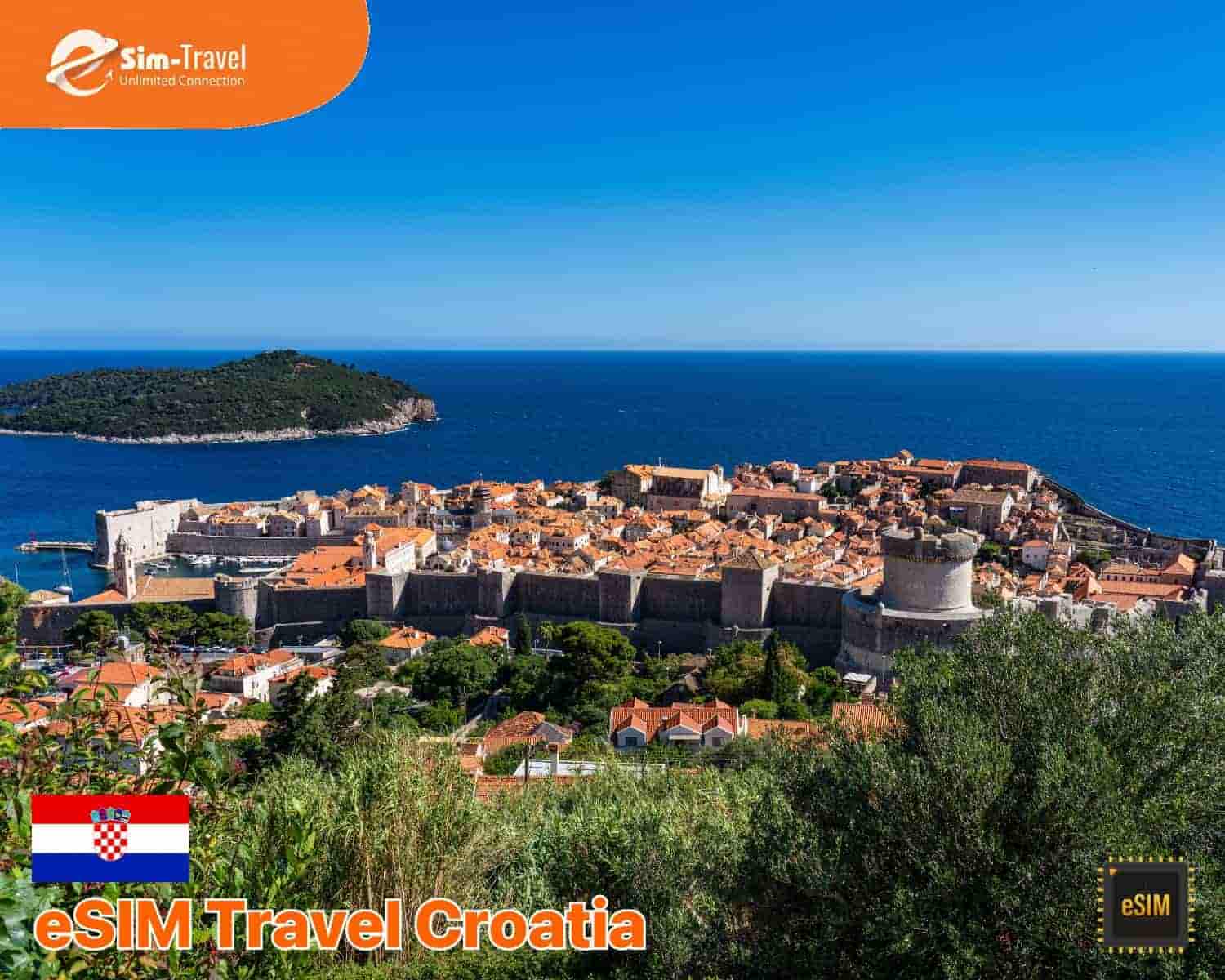 eSIM Croatia c&oacute; đa dạng c&aacute;c g&oacute;i dung lượng, phục vụ du lịch/ c&ocirc;ng t&aacute;c từ ngắn ng&agrave;y đến d&agrave;i hạn.