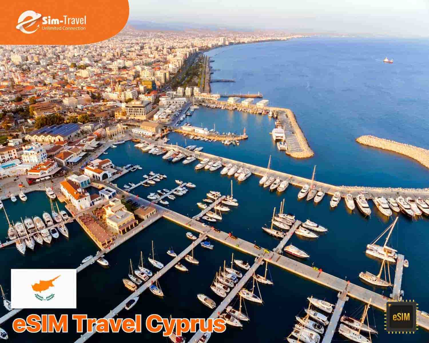 Kết nối mọi khoảnh khắc tr&ecirc;n đảo Cyprus c&ugrave;ng eSIM tốc độ cao.