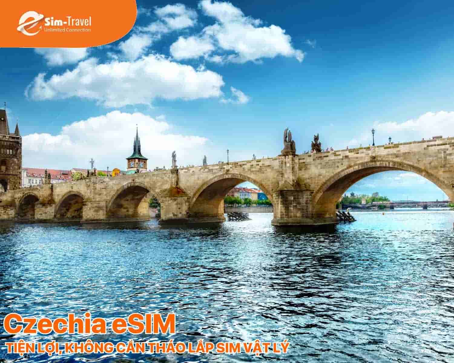 eSIM Czechia tiện lợi, bảo vệ SIM ch&iacute;nh an to&agrave;n.