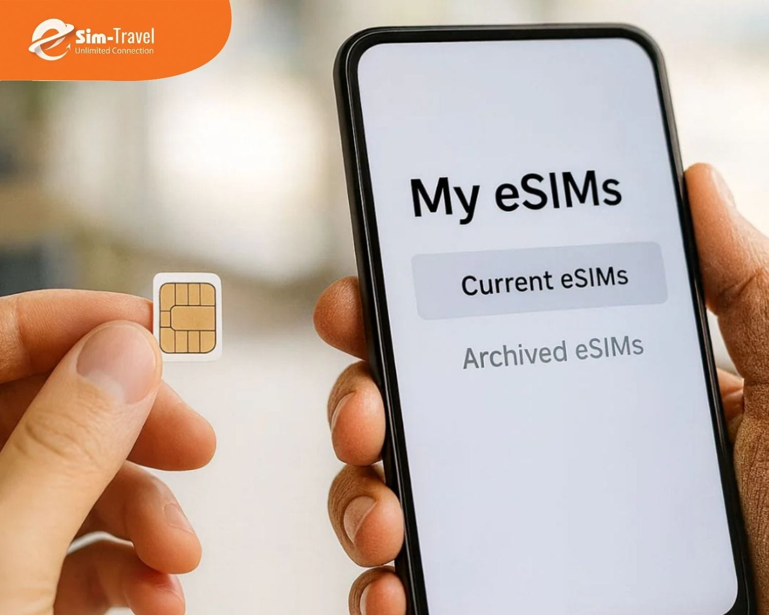 So s&aacute;nh eSIM v&agrave; SIM vật l&yacute;: eSIM linh hoạt hơn trong việc thay đổi g&oacute;i cước di động.