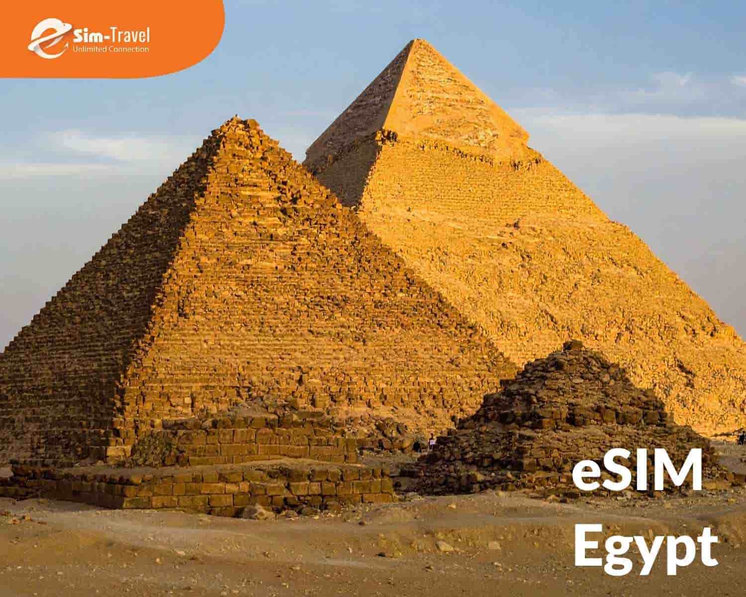 eSIM Egypt cài trực tiếp vào điện thoại, giúp bạn kích hoạt không cần thao tác tháo lắp.