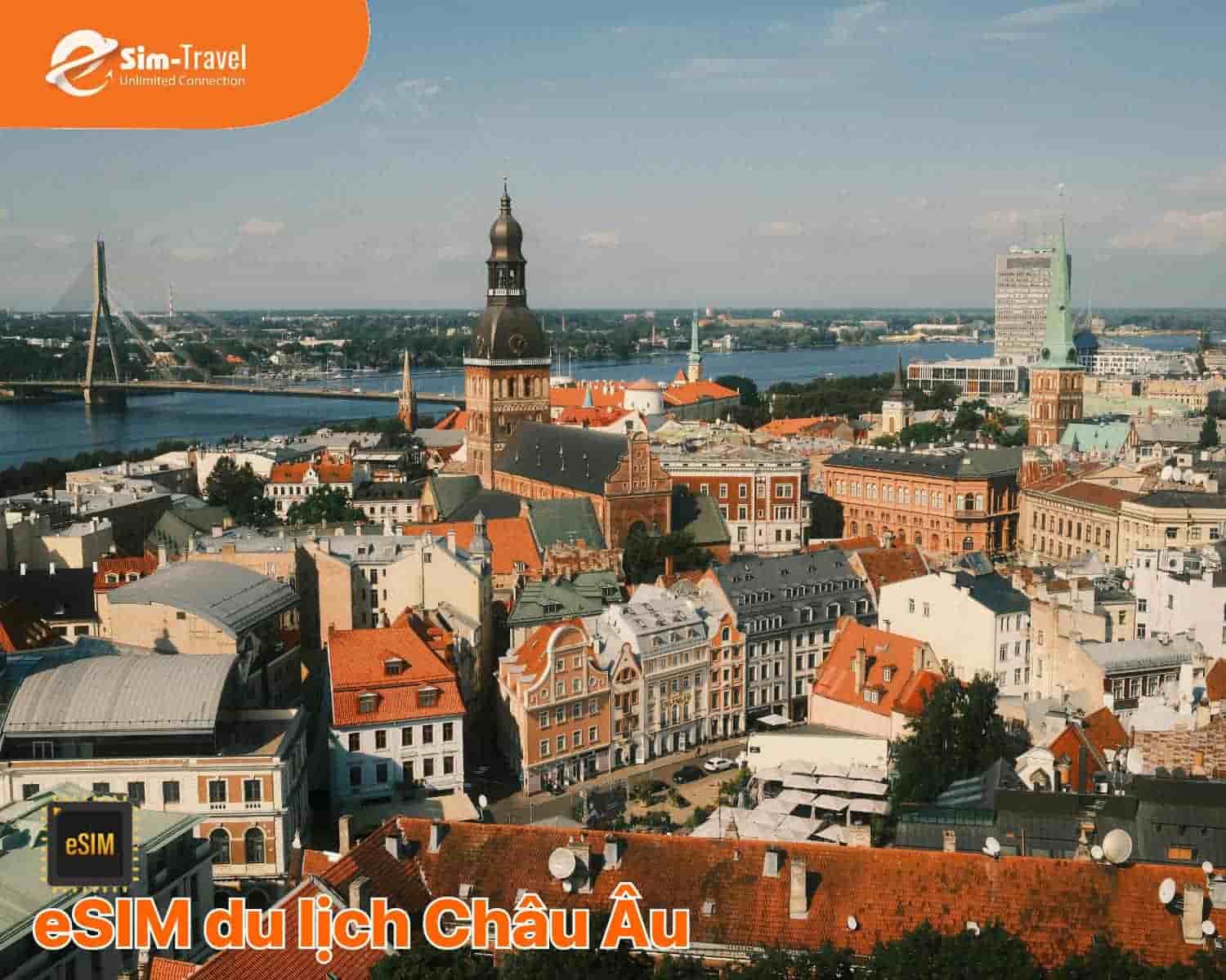 eSIM Europe tối ưu dữ liệu khi đi nhiều nước, kh&ocirc;ng cần đổi SIM vật l&yacute;.