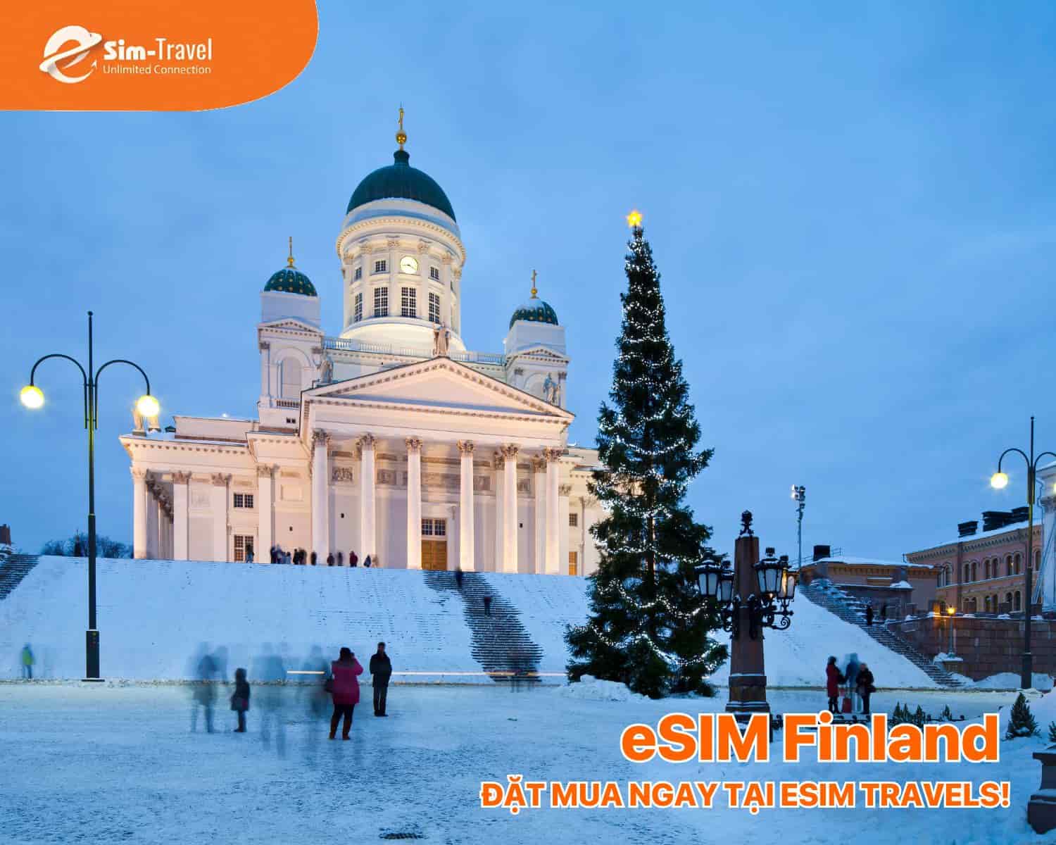 Đặt mua ngay tại ESIM TRAVELS để trải nghiệm Internet mượt m&agrave; tại Phần Lan.