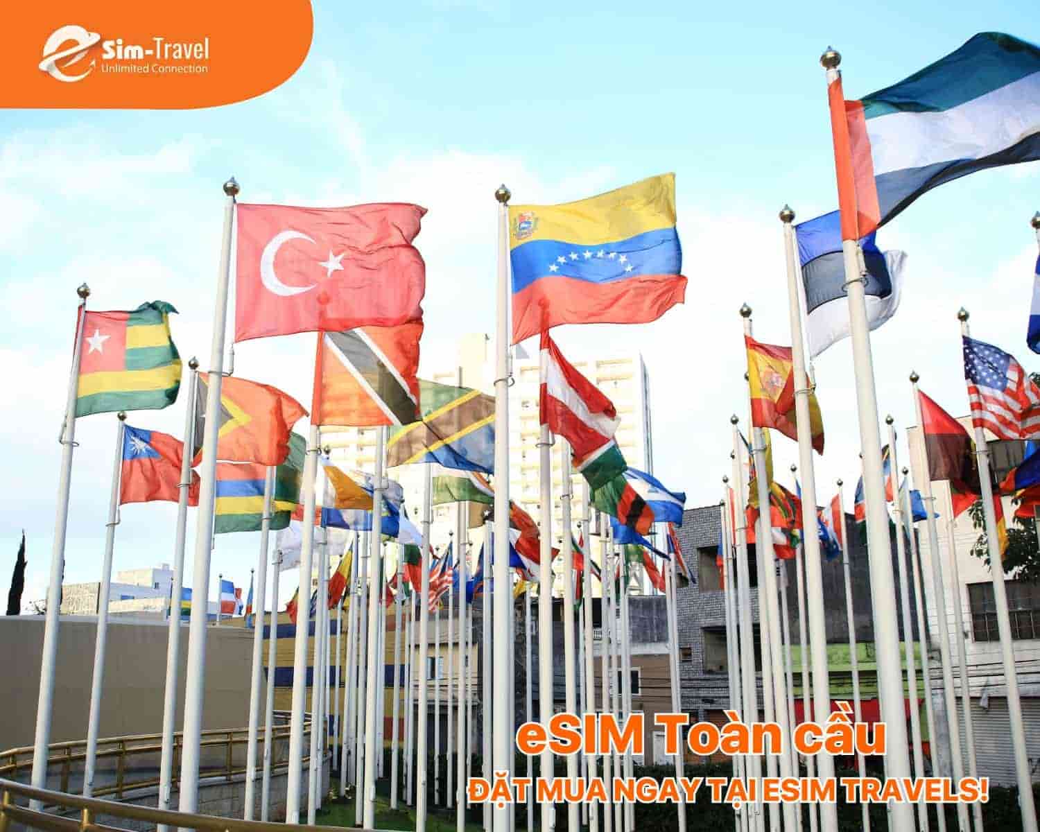 ESIM TRAVELS hợp t&aacute;c trực tiếp với Vodafone, AT&T, Orange, đảm bảo băng tần mạnh.