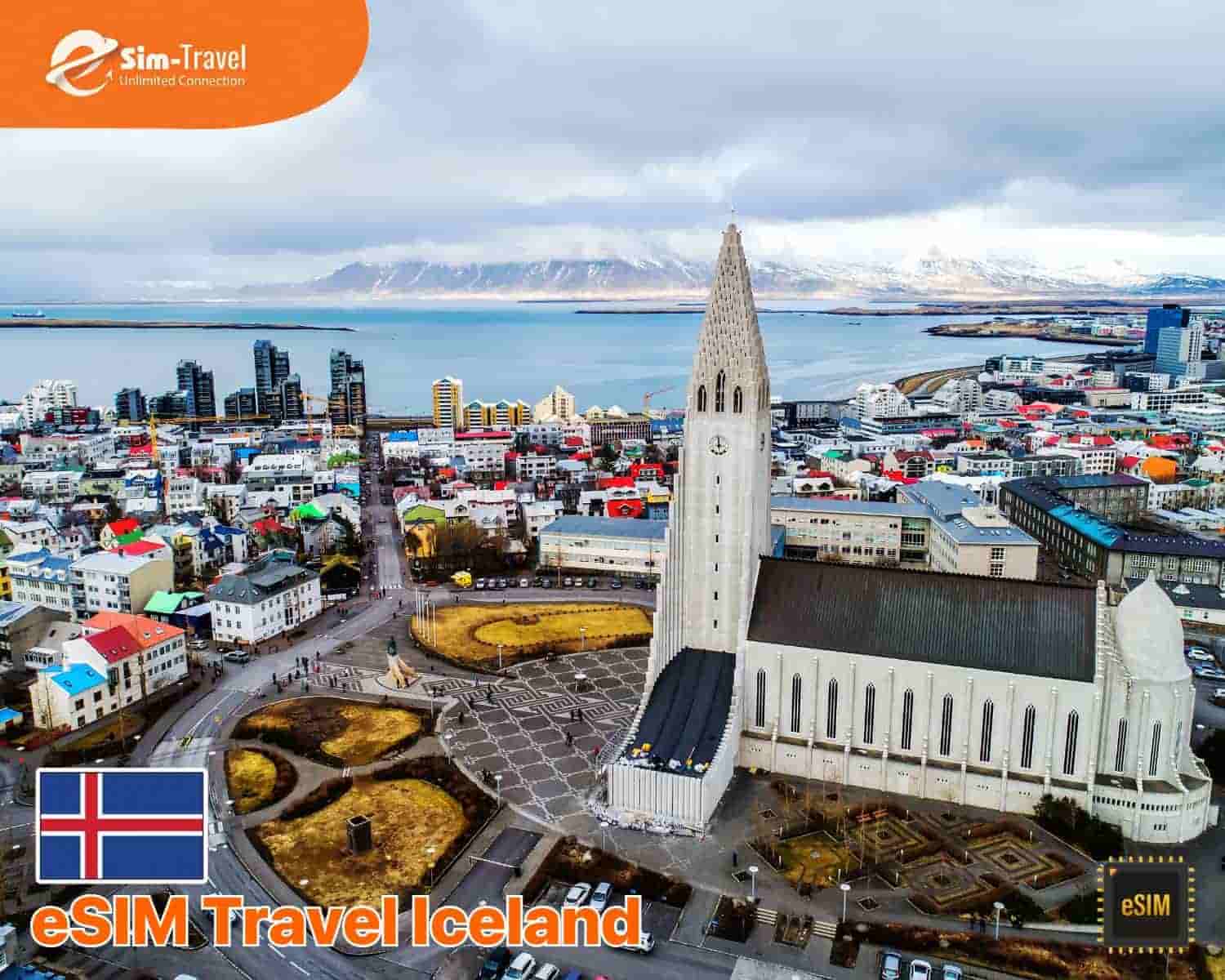 Kết nối mượt m&agrave; từ Reykjavik đến c&aacute;c bờ biển hoang sơ tại Iceland chỉ với eSIM 