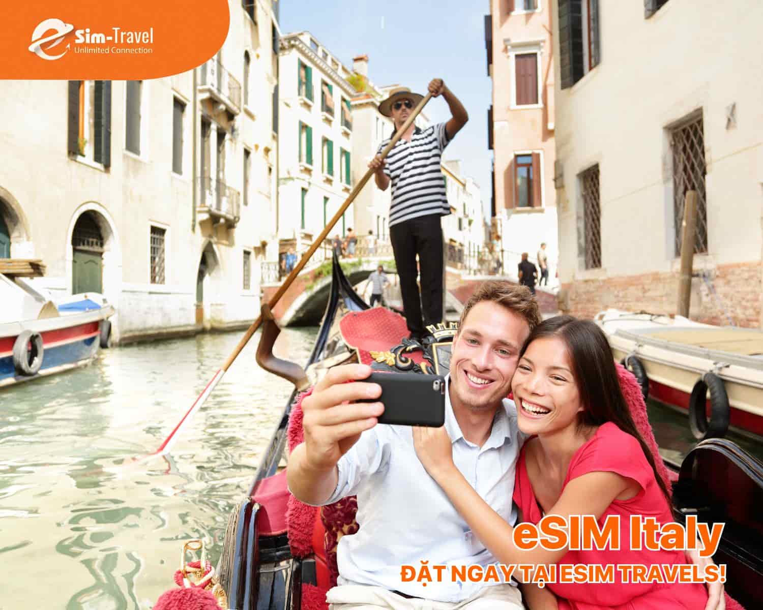 ESIM TRAVELS đồng h&agrave;nh mạng tốc độ cao tr&ecirc;n mọi cung đường Italy.
