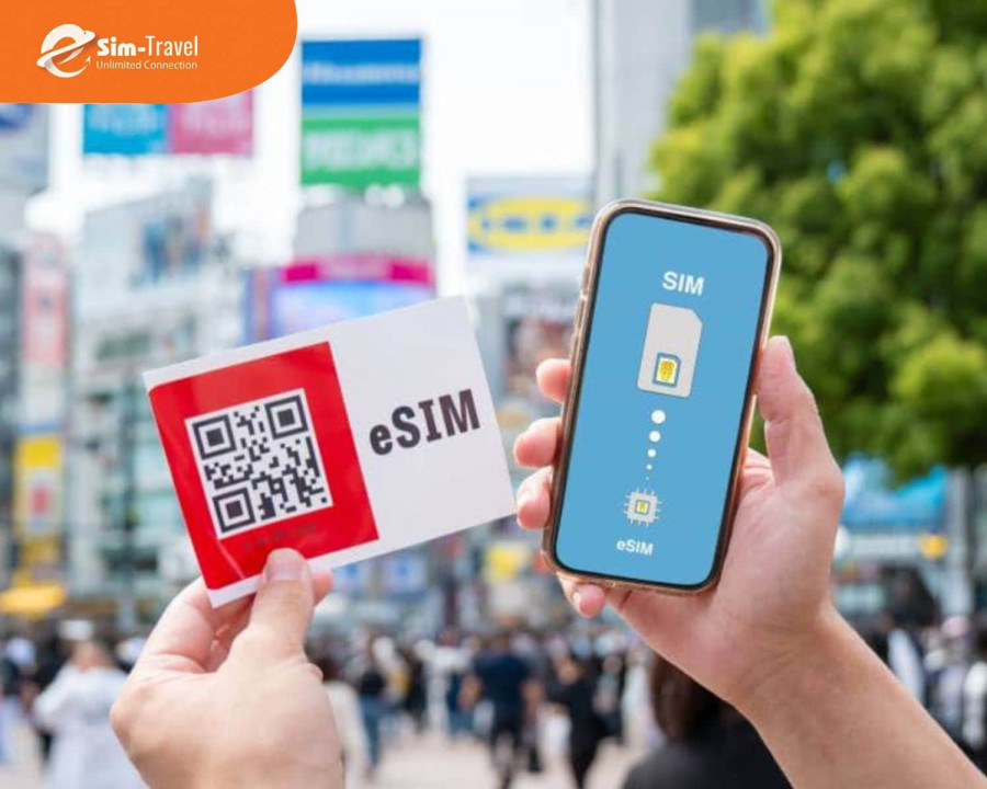 Truy cập email để lấy mã QR eSIM, bạn có thể cài đặt trước hoặc sau khi đến Nhật Bản