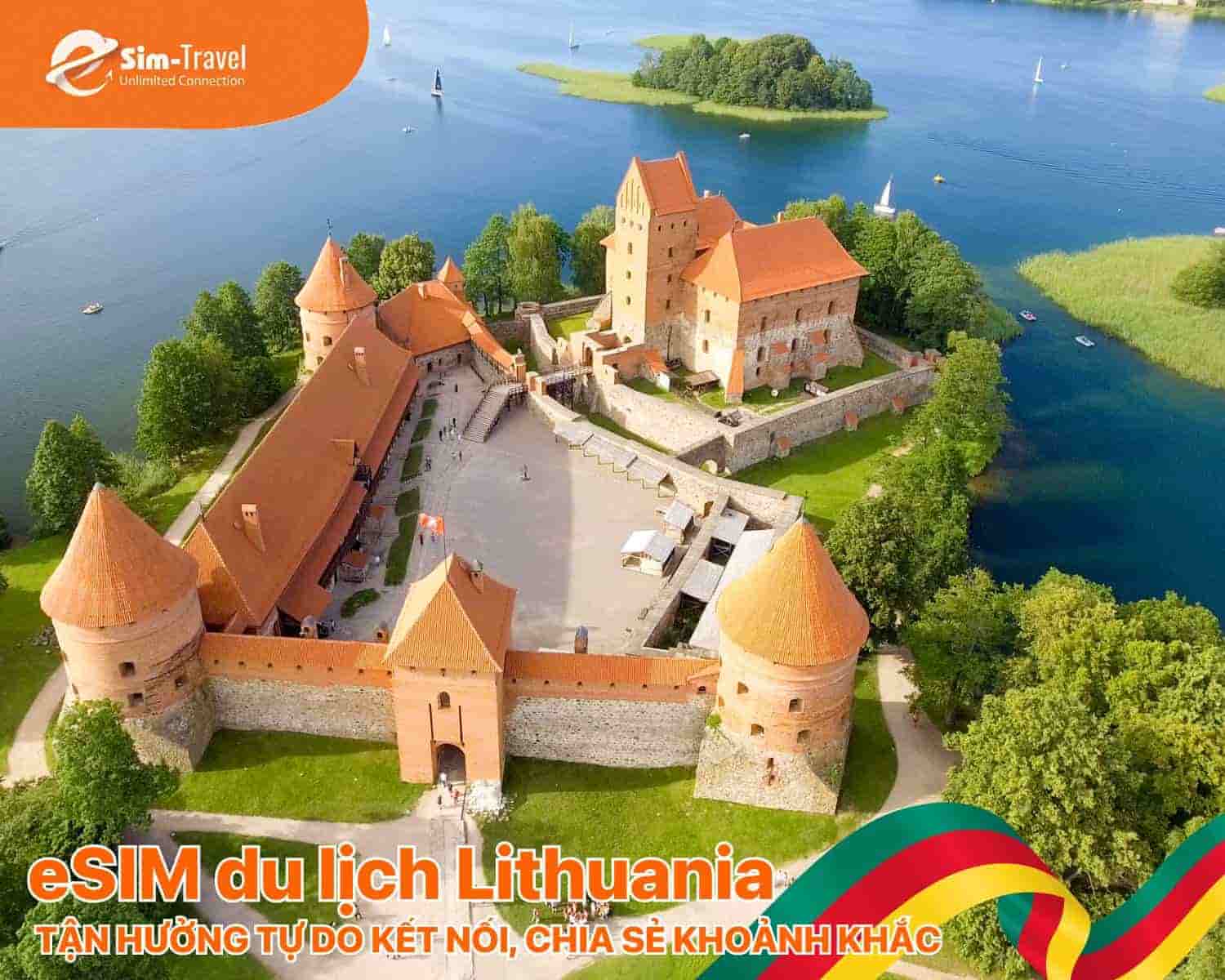 D&ugrave; đi Kaunas hay Klaipėda, kết nối lu&ocirc;n ổn định, kh&ocirc;ng lo gi&aacute;n đoạn hay roaming đắt đỏ.