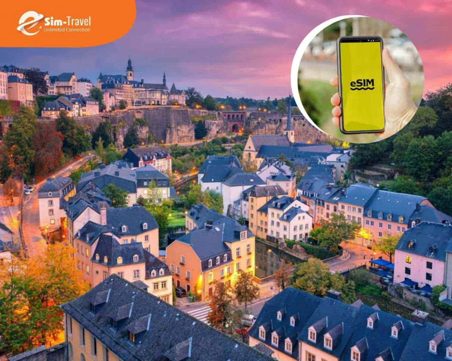Các gói eSIM Luxembourg phổ biến nhất hiện nay