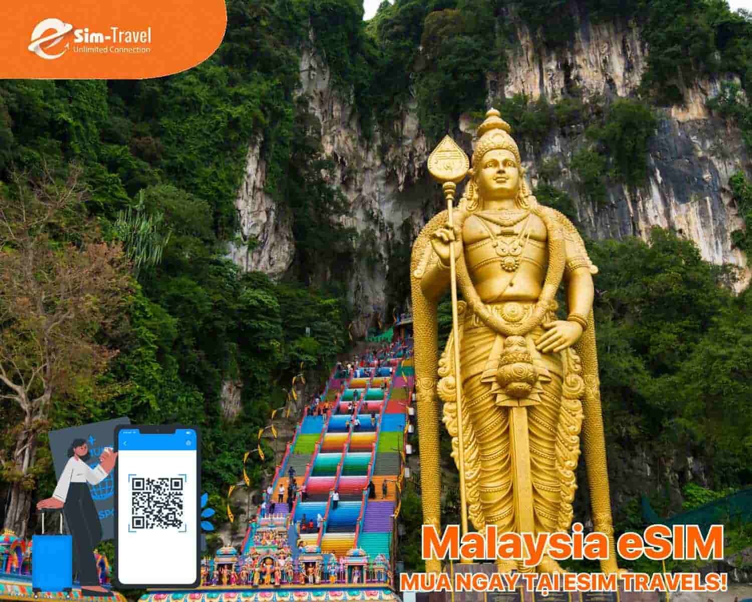 ESIM TRAVELS điểm đến tin cậy cho mọi gói eSIM Malaysia chất lượng cao.