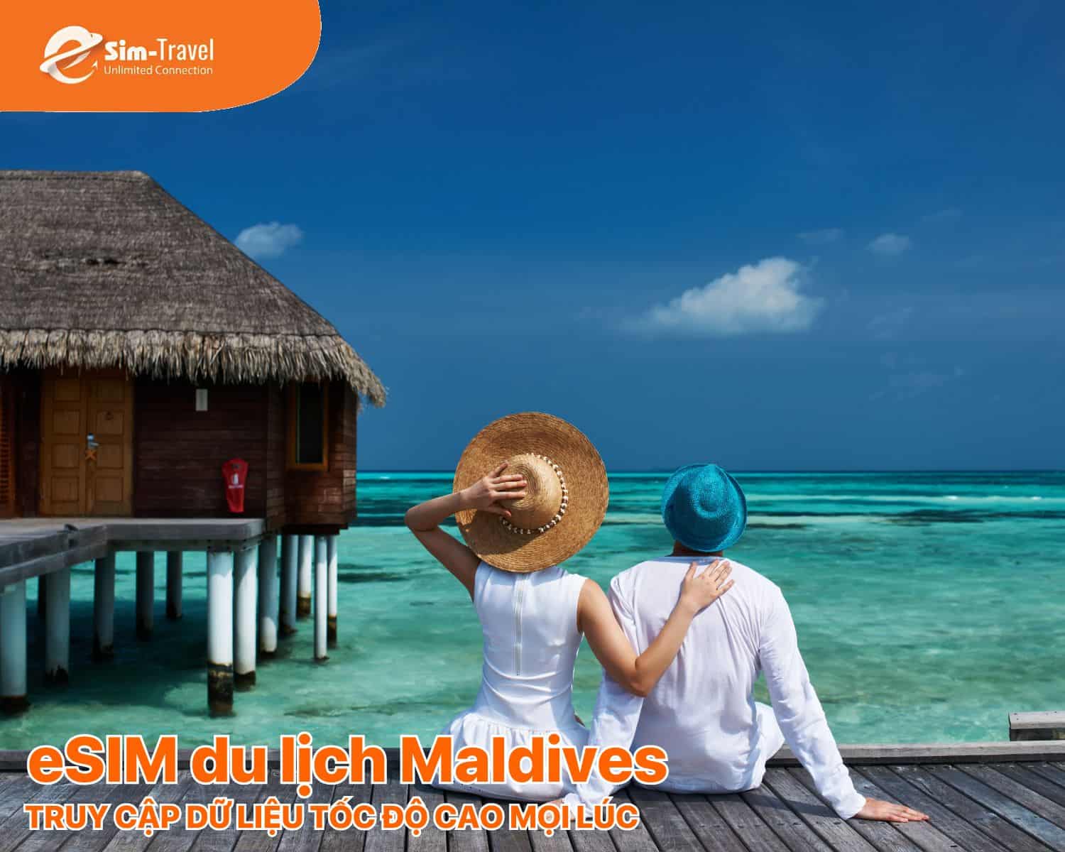 eSIM Maldives hỗ trợ 4G/5G ổn định tr&ecirc;n hầu hết c&aacute;c đảo, gi&uacute;p bạn tận hưởng chuyến đi m&agrave; kh&ocirc;ng lo mất s&oacute;ng.