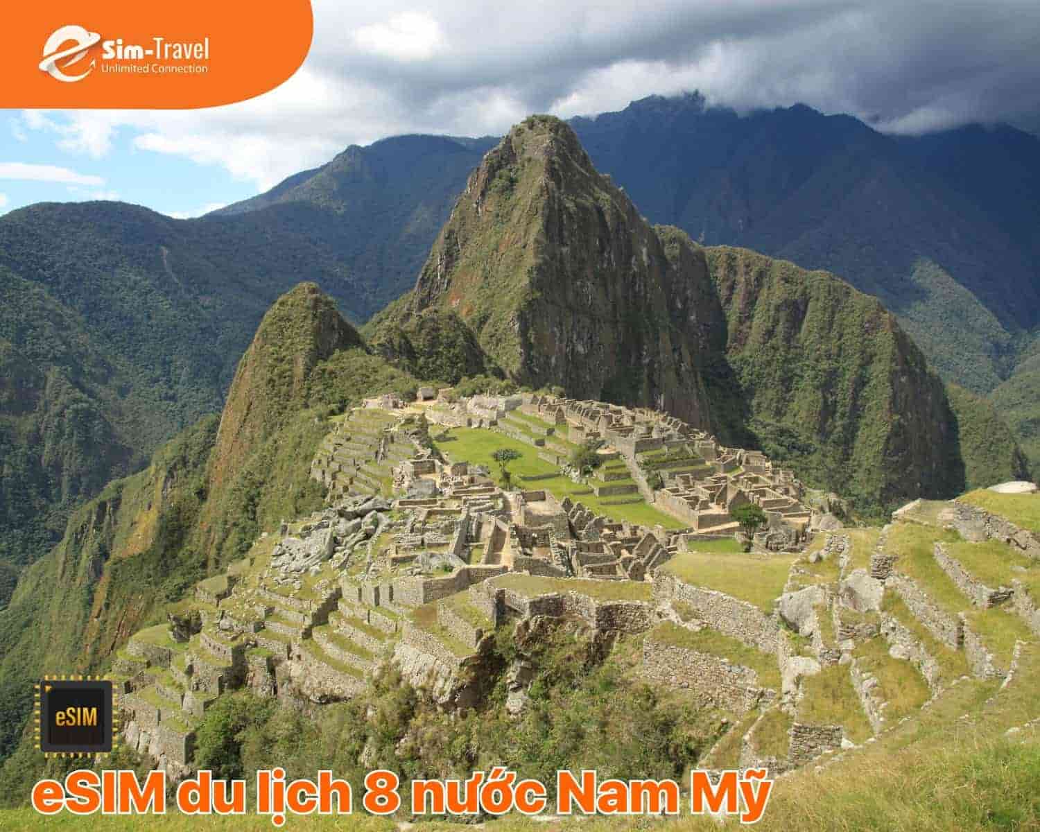 Một g&oacute;i eSIM d&ugrave;ng xuy&ecirc;n Brazil, Argentina, Chile m&agrave; kh&ocirc;ng cần đổi SIM vật l&yacute;.