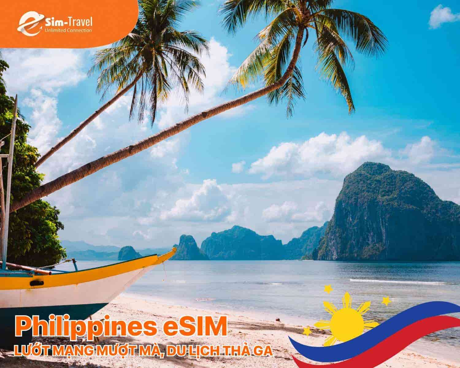 Chỉ v&agrave;i thao t&aacute;c, eSIM Philippines gi&uacute;p bạn lướt mạng kh&ocirc;ng gi&aacute;n đoạn.