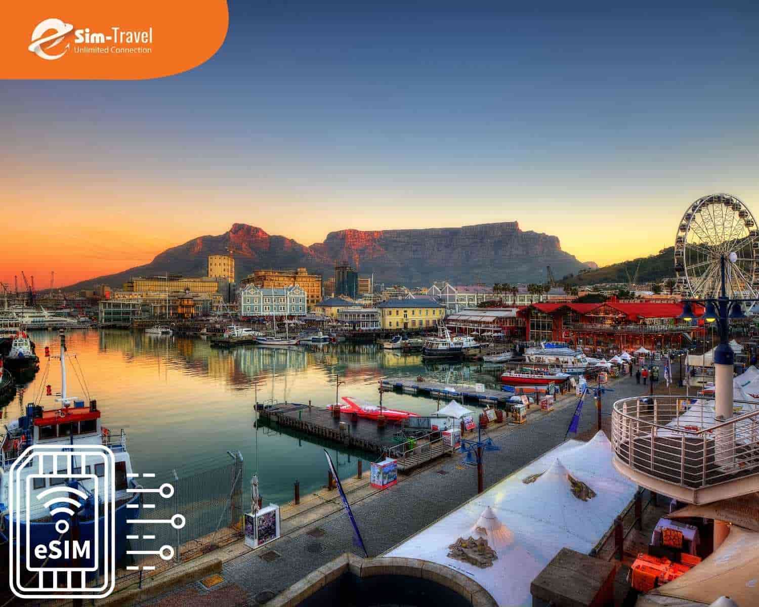 eSIM South Africa là giải pháp tiện lợi giúp bạn kết nối internet nhanh chóng.