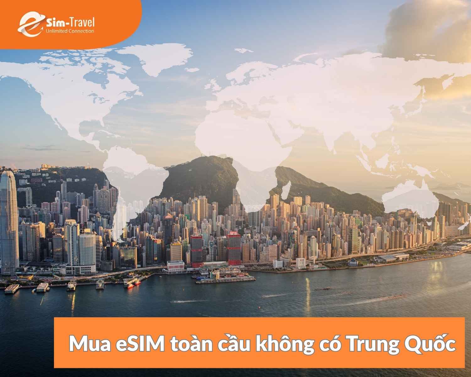 Giới thiệu về eSIM global 200 nước kh&ocirc;ng Trung Quốc