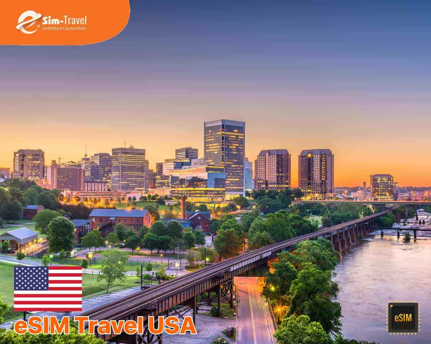 eSIM USA gi&uacute;p duy tr&igrave; Internet mạnh mẽ tr&ecirc;n mọi cung đường từ New York đến California