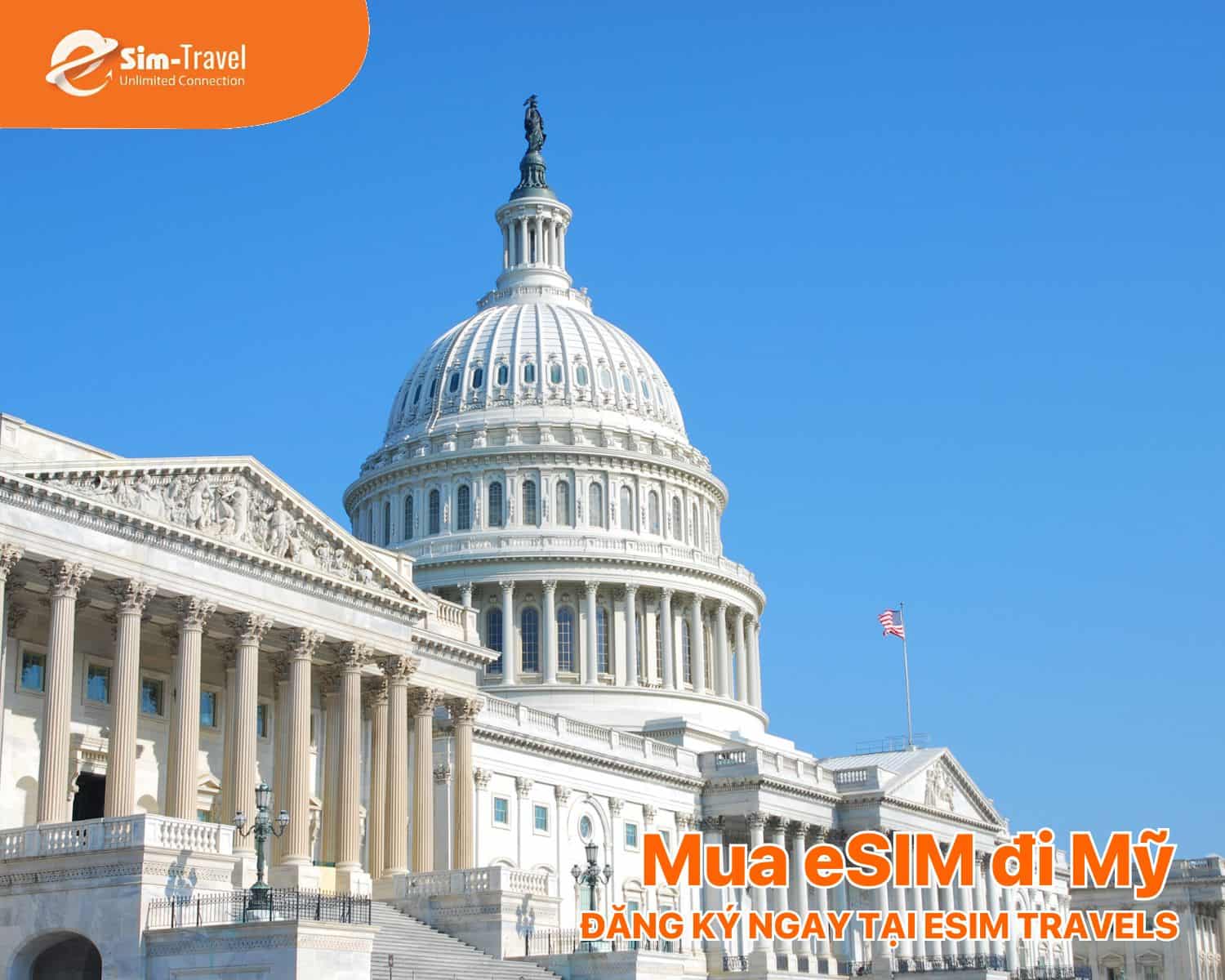 eSIM USA từ ESIM TRAVELS đảm bảo kết nối liền mạch, ổn định v&agrave; tiện lợi trong suốt chuyến đi của bạn.