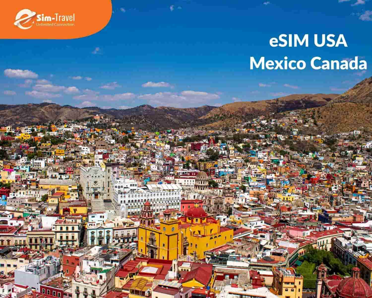 Giới thiệu chung về eSIM USA Mexico Canada