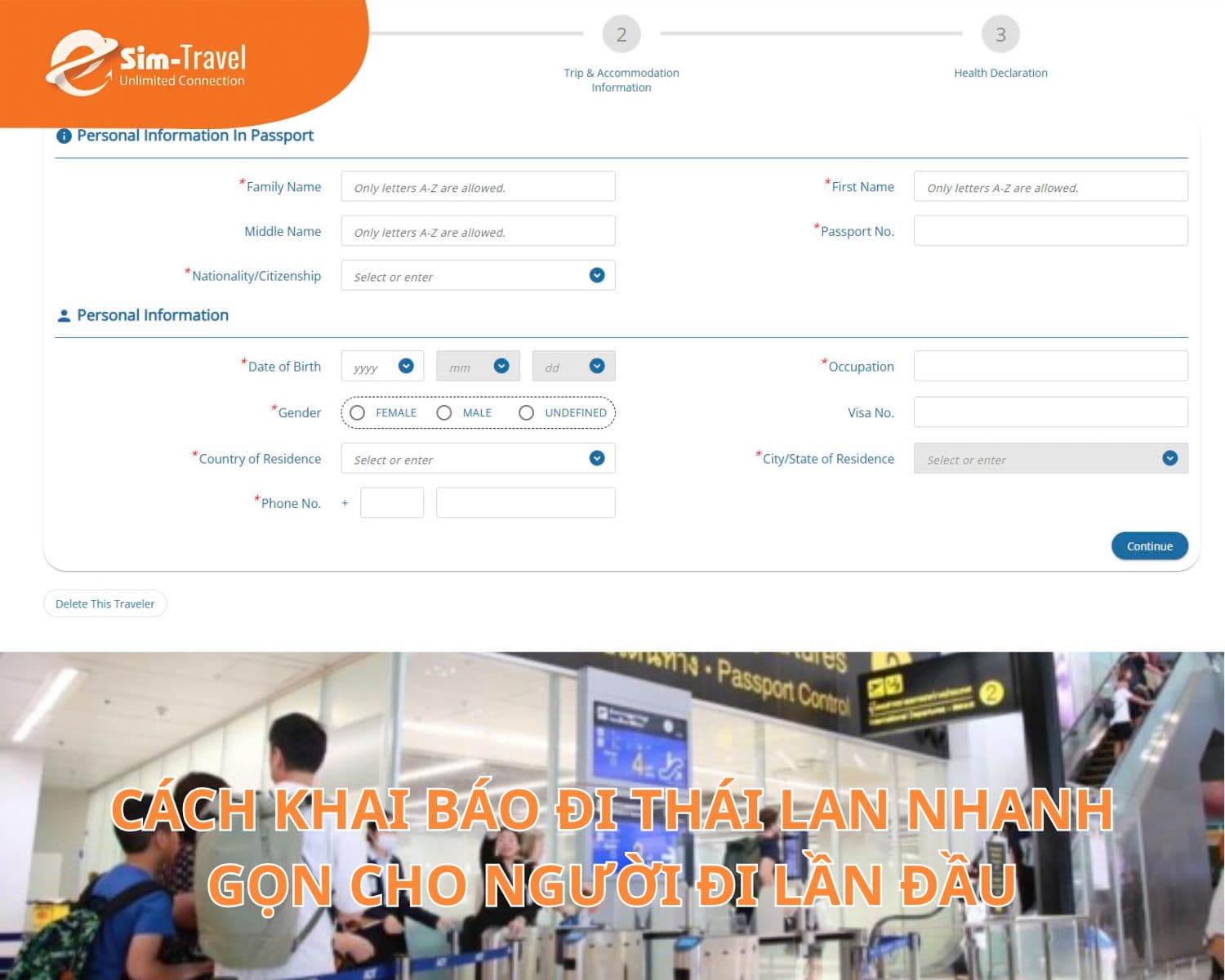 Cách Khai Báo Đi Thái Lan Nhanh Gọn Cho Người Đi Lần Đầu