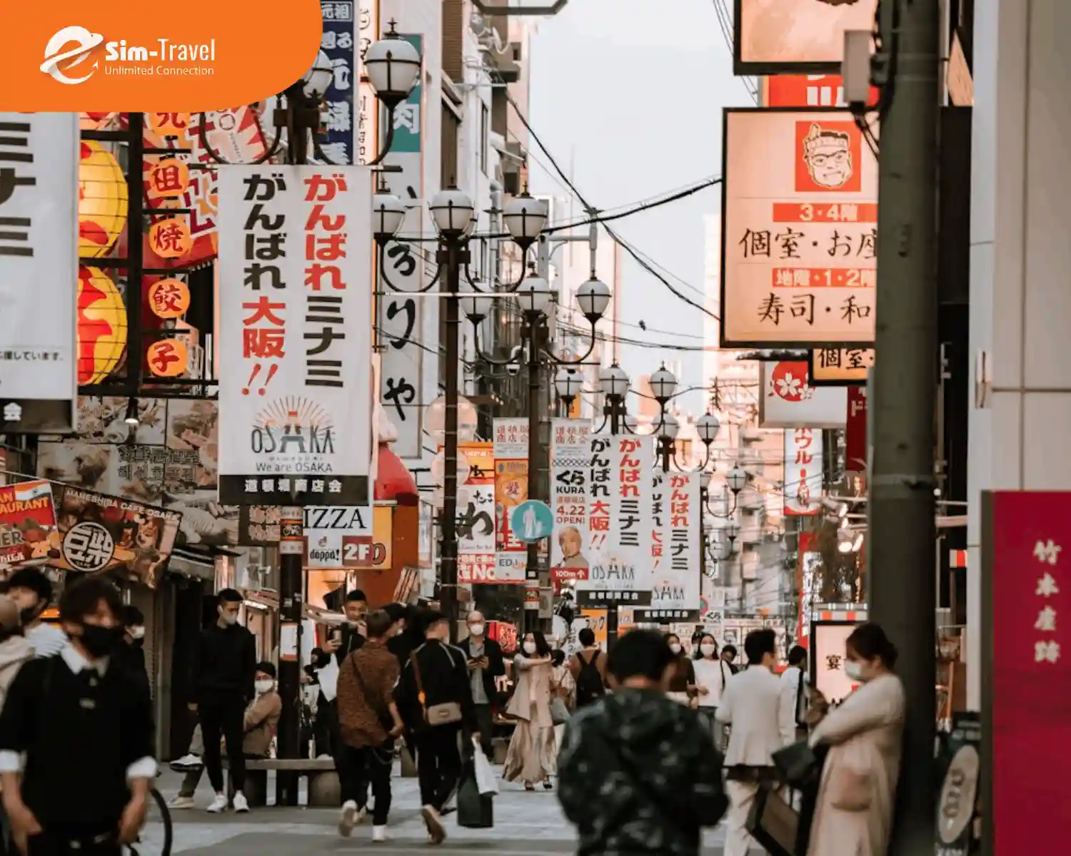 Hoà mình vào không khí sôi động, cảm nhận nhịp sống thành thị ở Osaka