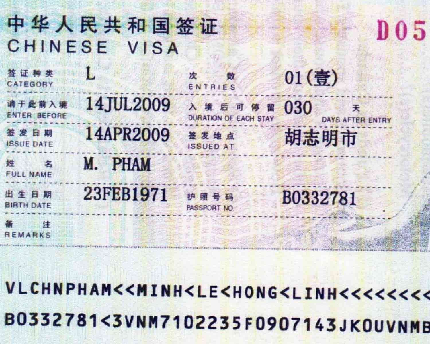 Xin visa du lịch Trung Quốc khoảng 4-6 tuần trước ngày khởi hành để chủ động kế hoạch, tránh phát sinh không đáng có