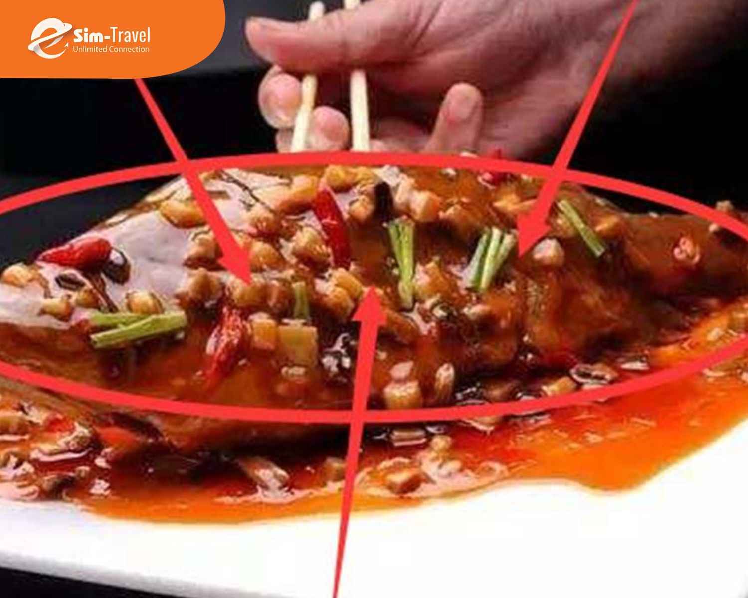 Việc lật c&aacute; khi ăn được xem l&agrave; mang lại điều xui xẻo trong quan niệm của người Trung Quốc