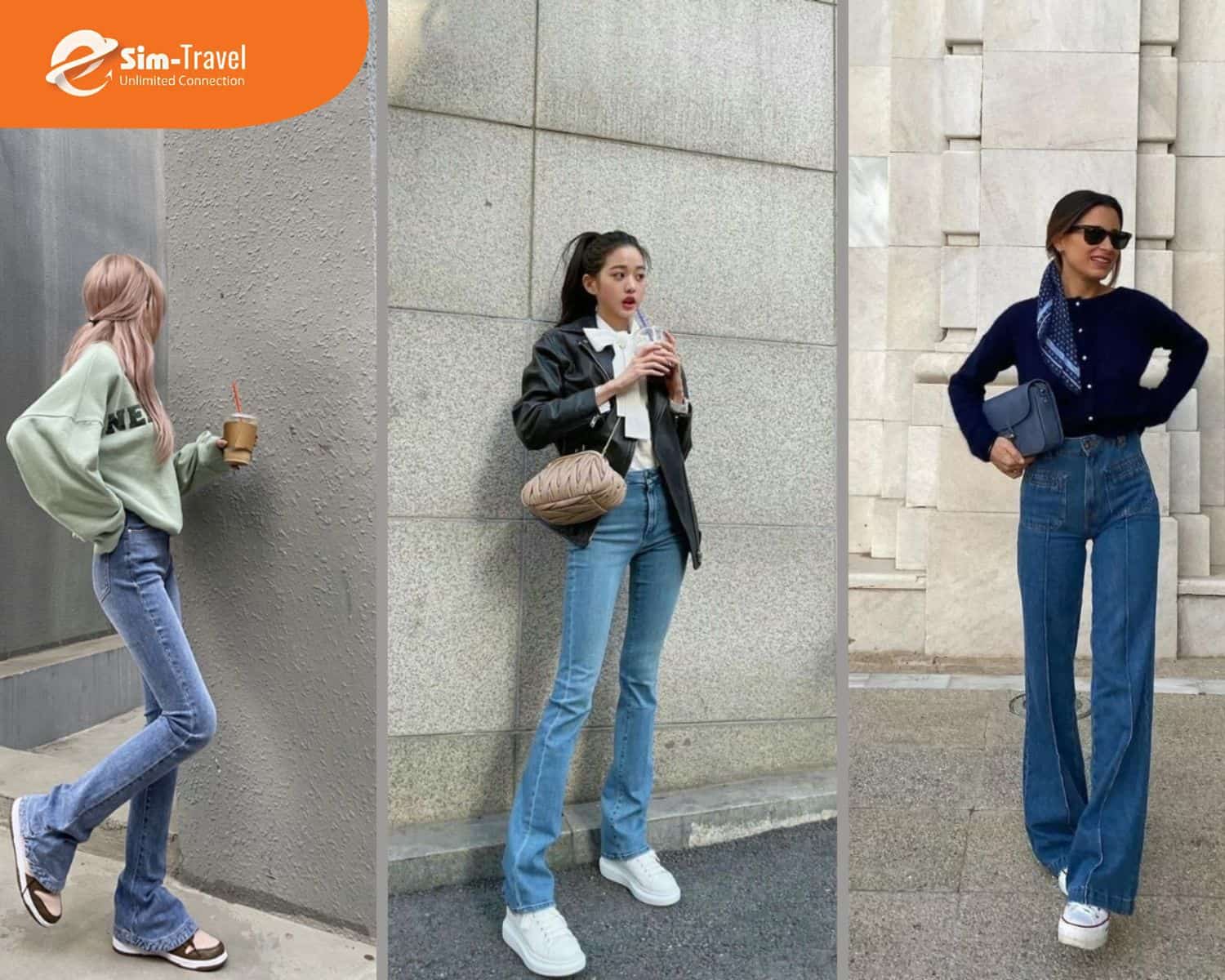Combo &aacute;o ph&ocirc;ng v&agrave; jean chưa bao giờ lỗi thời