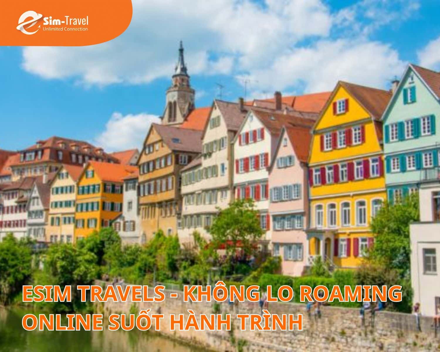 Mua eSIM du lịch Đức tại eSIM Travels để yên tâm kết nối suốt hành trình