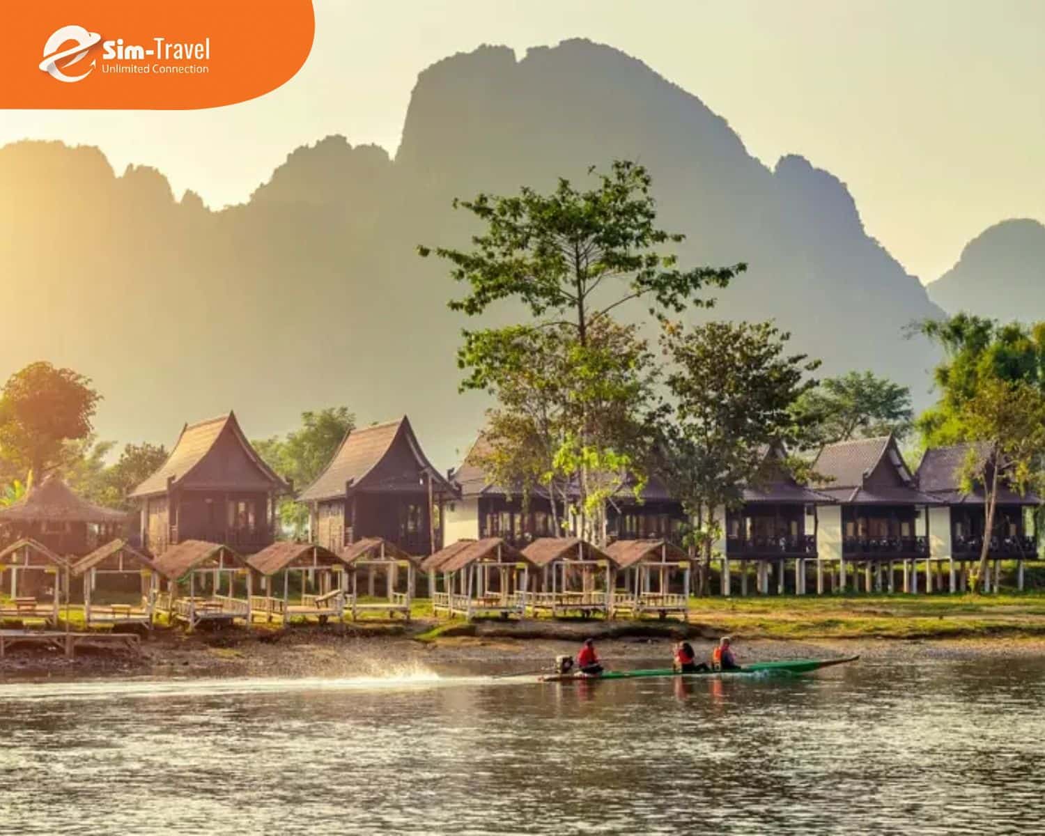 Sim du lịch L&agrave;o gi&uacute;p online dễ d&agrave;ng, kh&aacute;m ph&aacute; thả ga