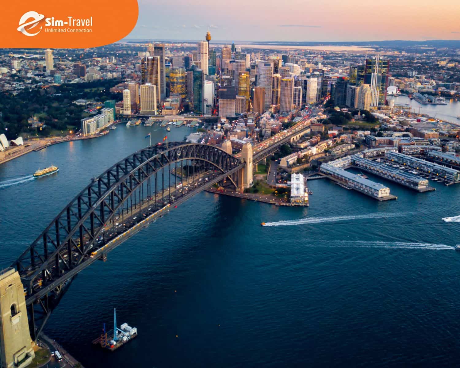 SIM Du Lịch &Uacute;c kết nối nhanh, tận hưởng trọn h&agrave;nh tr&igrave;nh