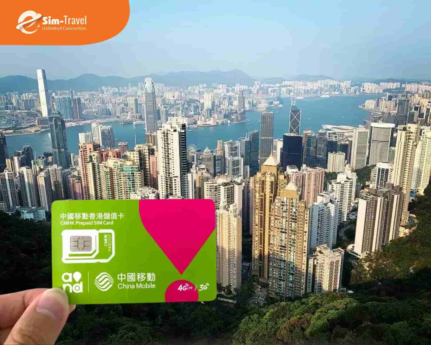 Sim Hong Kong giúp vi vu không gián đoạn