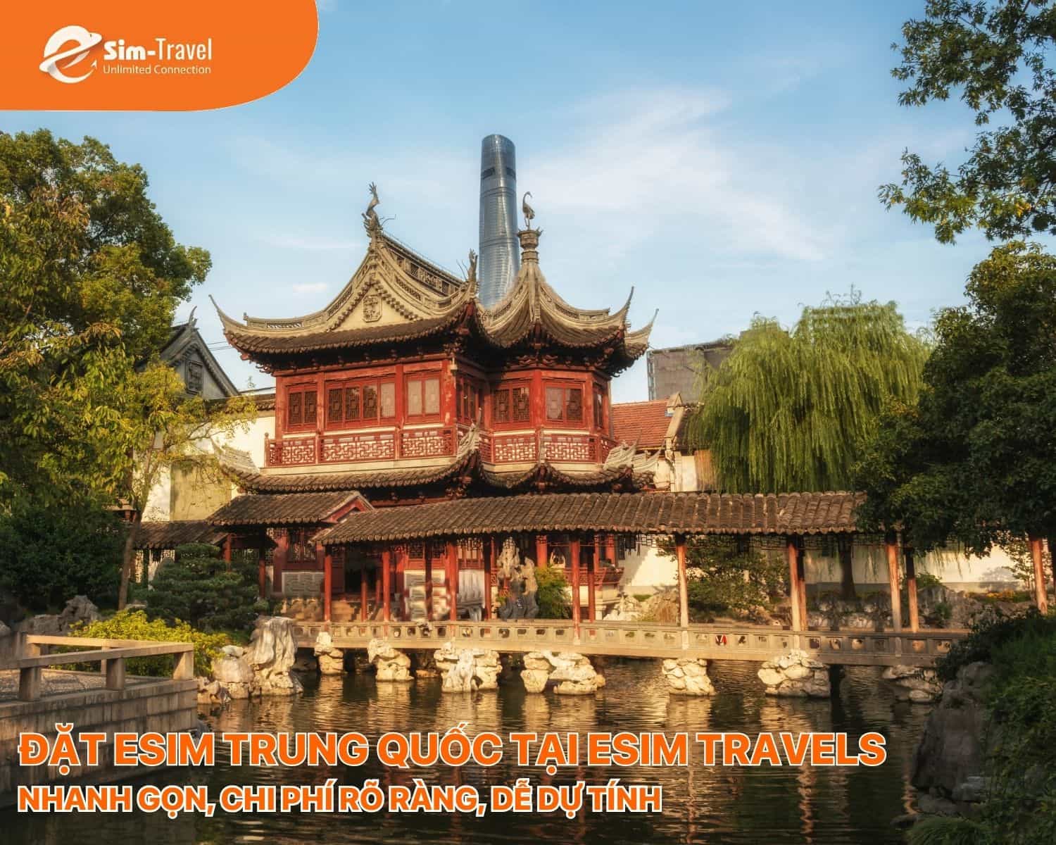 Đặt eSIM Trung Quốc tại ESIM TRAVELS nhanh, chi phí dễ dự tính.