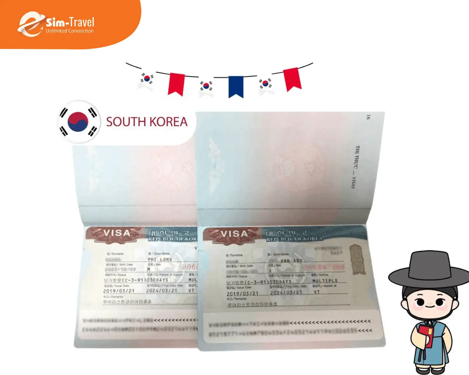 Visa du lịch - tấm vé thông hành đầu tiên trong hành trình du lịch xứ Kim Chi