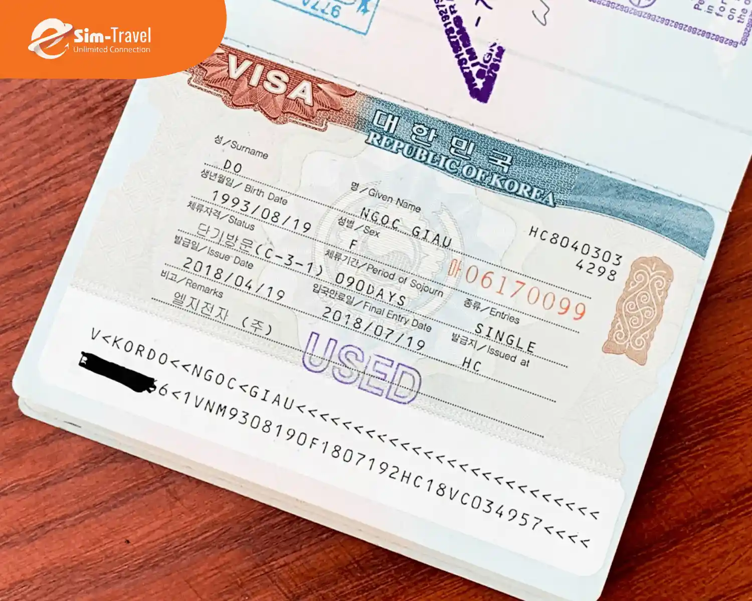Visa - thủ tục đi du lịch Hàn Quốc đầu tiên cần chuẩn bị