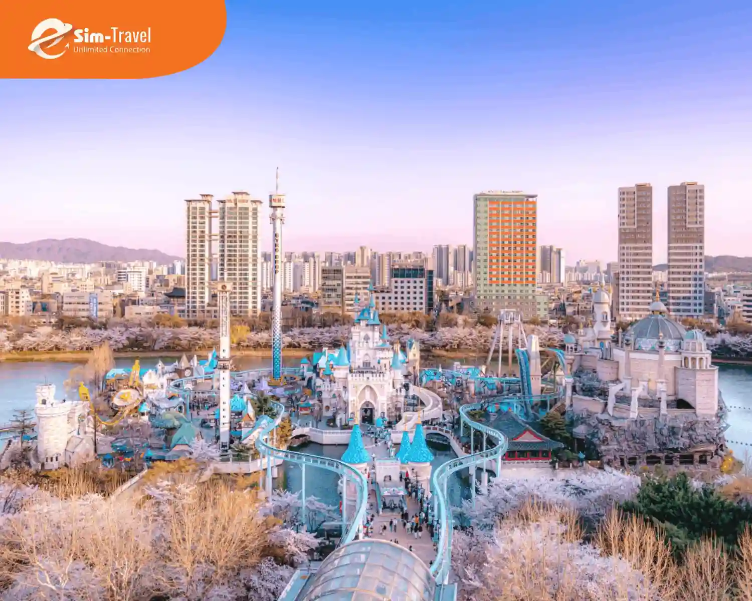 Không gian Lotte World 