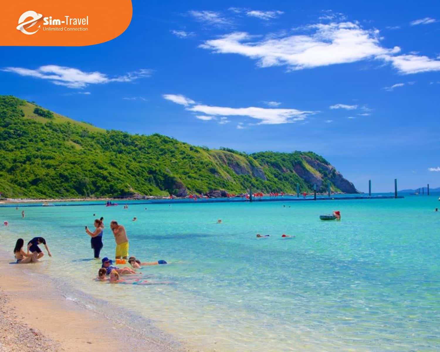 Pattaya với phong cảnh biển đảo trong xanh