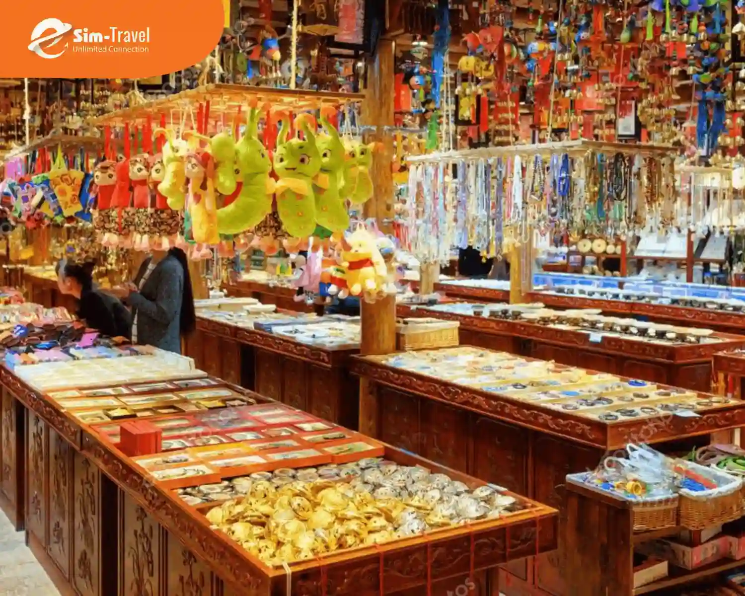 Mua sắm các món quà lưu niệm