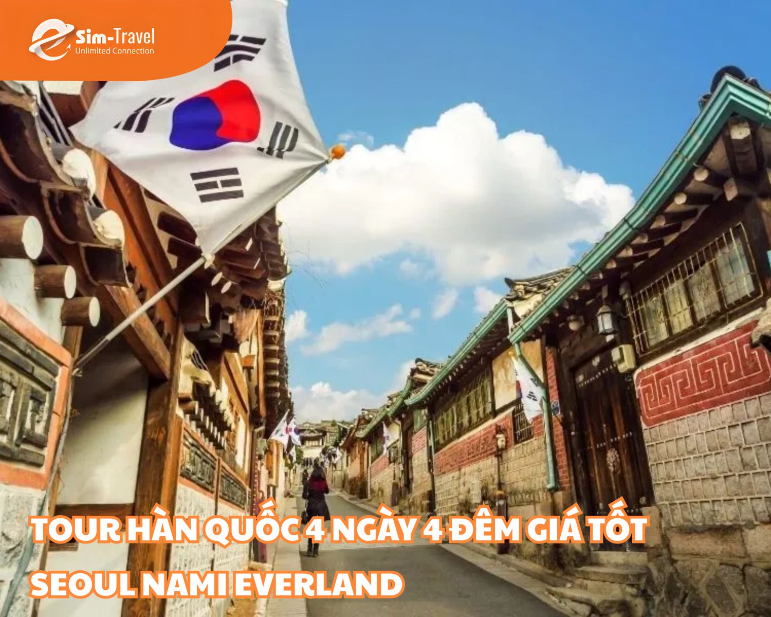Tour Hàn Quốc 4 ngày 4 đêm giá tốt Seoul Nami Everland