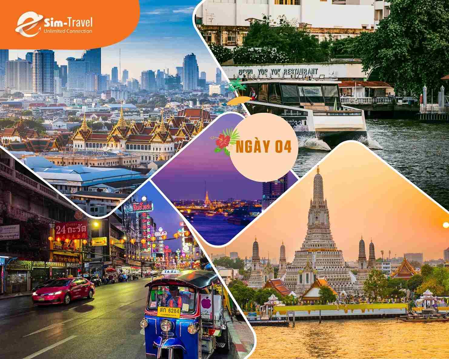 Bangkok về đêm luôn nhộn nhịp với các khu chợ đông đúc